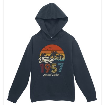 66th Birthday Vintage Limited Edition 1957 Urban Pullover Hoodie