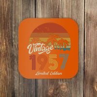 66th Birthday Vintage Limited Edition 1957 Coaster