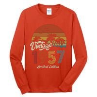 66th Birthday Vintage Limited Edition 1957 Tall Long Sleeve T-Shirt