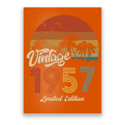 66th Birthday Vintage Limited Edition 1957 Poster