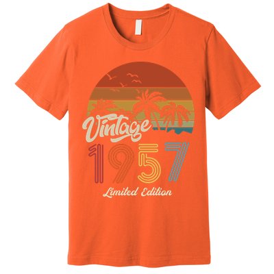 66th Birthday Vintage Limited Edition 1957 Premium T-Shirt