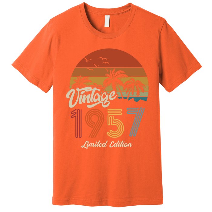 66th Birthday Vintage Limited Edition 1957 Premium T-Shirt