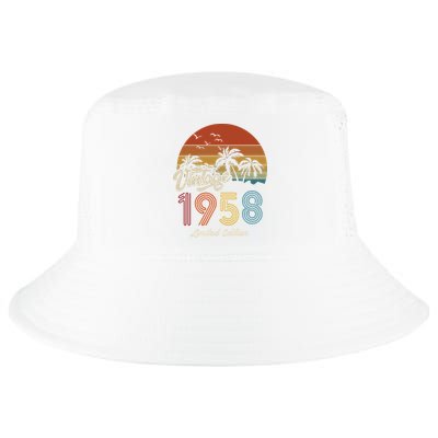 65th Birthday Vintage Limited Edition 1958 Cool Comfort Performance Bucket Hat