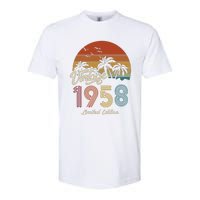 65th Birthday Vintage Limited Edition 1958 Softstyle CVC T-Shirt