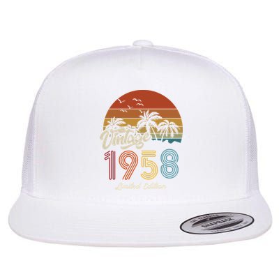 65th Birthday Vintage Limited Edition 1958 Flatbill Hat