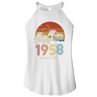 65th Birthday Vintage Limited Edition 1958 Women’s Perfect Tri Rocker Tank