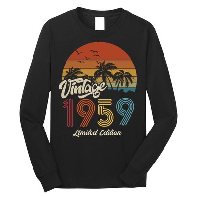 64th Birthday Vintage Limited Edition 1959 Long Sleeve Shirt