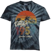 64th Birthday Vintage Limited Edition 1959 Kids Tie-Dye T-Shirt