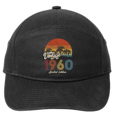 63rd Birthday Vintage Limited Edition 1960 7-Panel Snapback Hat