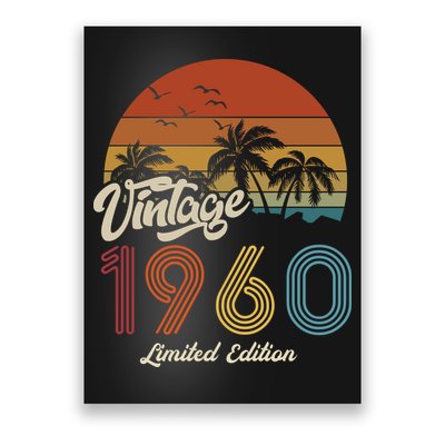 63rd Birthday Vintage Limited Edition 1960 Poster