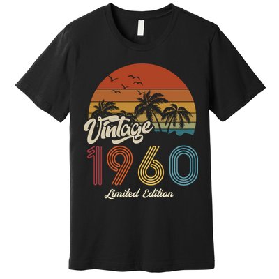 63rd Birthday Vintage Limited Edition 1960 Premium T-Shirt