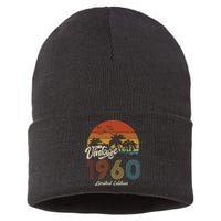 63rd Birthday Vintage Limited Edition 1960 Sustainable Knit Beanie