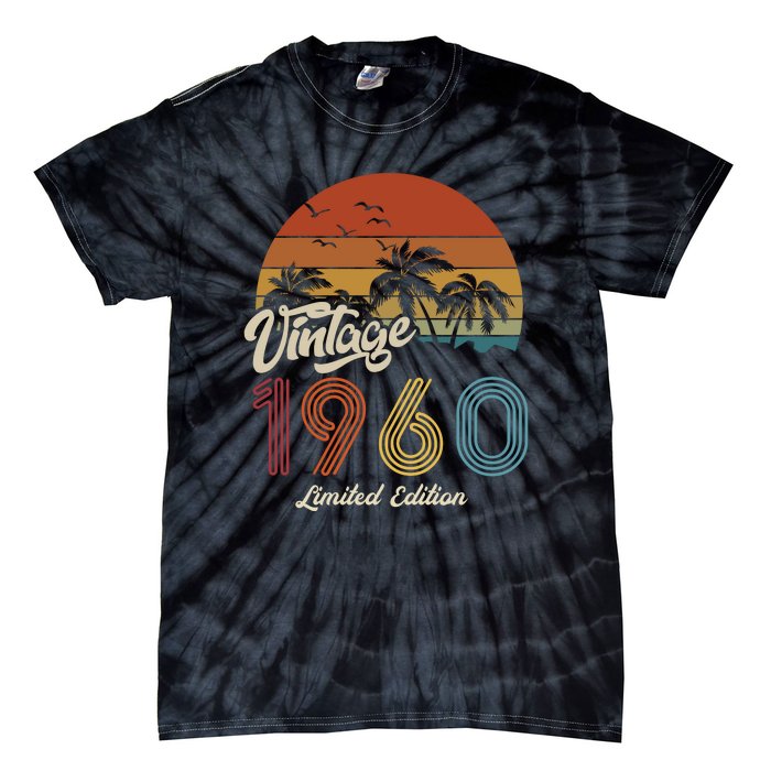 63rd Birthday Vintage Limited Edition 1960 Tie-Dye T-Shirt