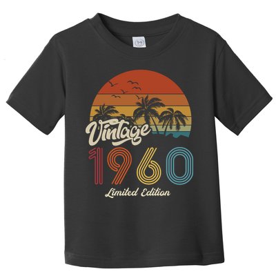 63rd Birthday Vintage Limited Edition 1960 Toddler T-Shirt