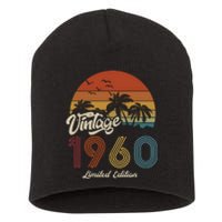 63rd Birthday Vintage Limited Edition 1960 Short Acrylic Beanie