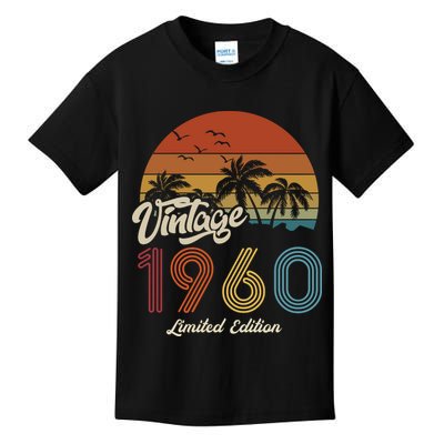 63rd Birthday Vintage Limited Edition 1960 Kids T-Shirt