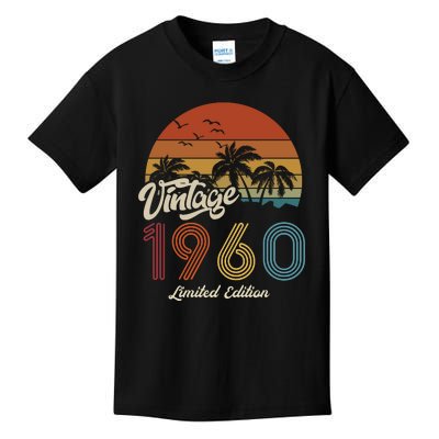 63rd Birthday Vintage Limited Edition 1960 Kids T-Shirt