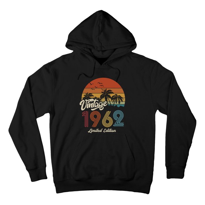 61st Birthday Vintage Limited Edition 1962 Hoodie