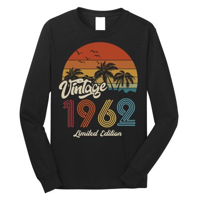 61st Birthday Vintage Limited Edition 1962 Long Sleeve Shirt