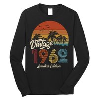 61st Birthday Vintage Limited Edition 1962 Long Sleeve Shirt