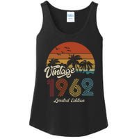 61st Birthday Vintage Limited Edition 1962 Ladies Essential Tank