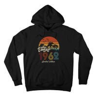 61st Birthday Vintage Limited Edition 1962 Tall Hoodie