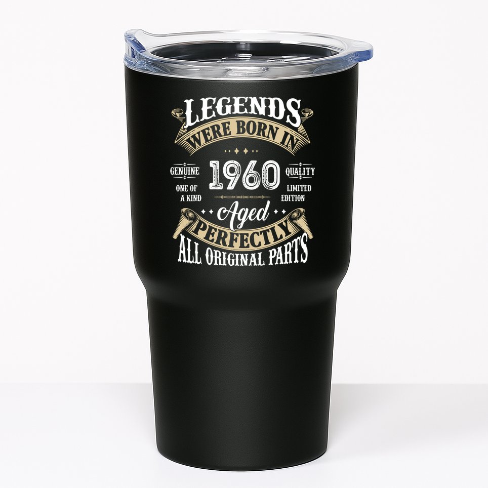 62th Birthday Vintage Legends Born In 1960 Tumbler