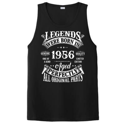 68th Birthday Vintage Legends Born In 1956 68 Years Old PosiCharge Competitor Tank