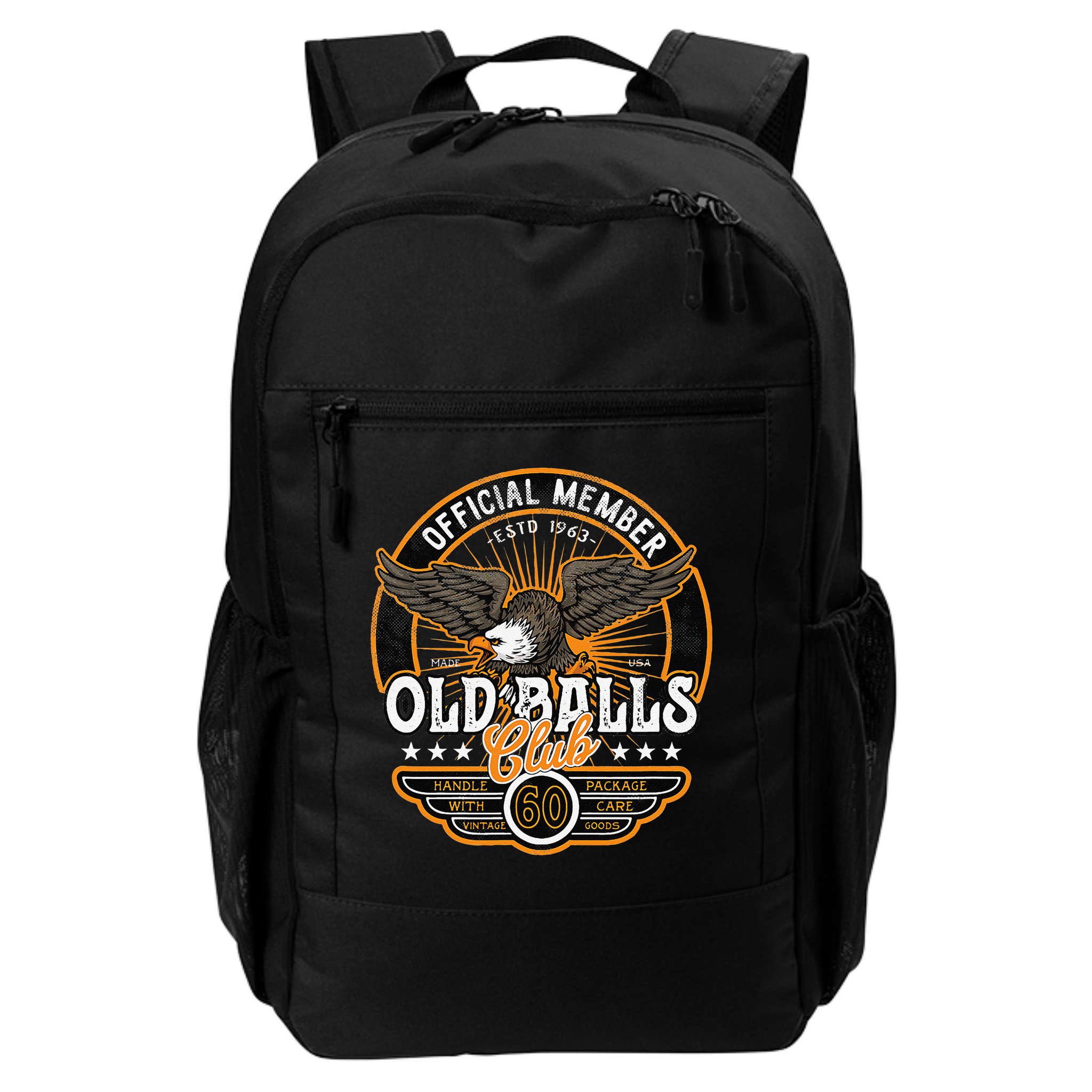 60th Birthday Vintage 1963 Old Balls Club 60 For's 60th Backpack