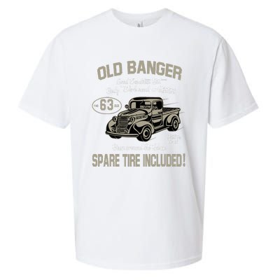 63rd Birthday Vintage Old Banger 63 Years Old Sueded Cloud Jersey T-Shirt