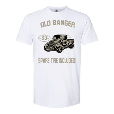 63rd Birthday Vintage Old Banger 63 Years Old Softstyle CVC T-Shirt