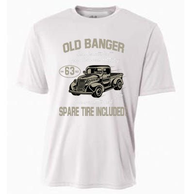 63rd Birthday Vintage Old Banger 63 Years Old Cooling Performance Crew T-Shirt