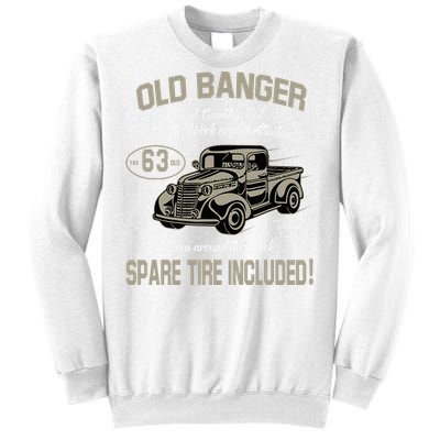 63rd Birthday Vintage Old Banger 63 Years Old Sweatshirt