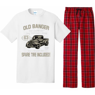 63rd Birthday Vintage Old Banger 63 Years Old Pajama Set