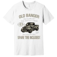 63rd Birthday Vintage Old Banger 63 Years Old Premium T-Shirt