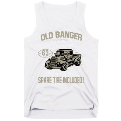 63rd Birthday Vintage Old Banger 63 Years Old Tank Top