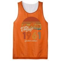 62nd Birthday Vintage Limited Edition 1961 Mesh Reversible Basketball Jersey Tank