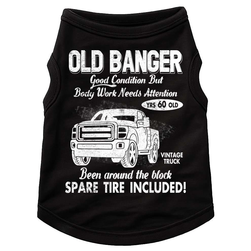 60th Birthday Vintage Old Banger 60 Years Old Good Condition But Bodywork Needs Doggie Tank