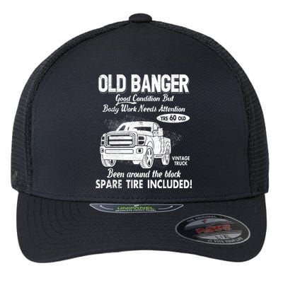 60th Birthday Vintage Old Banger 60 Years Old Good Condition But Bodywork Needs Flexfit Unipanel Trucker Cap