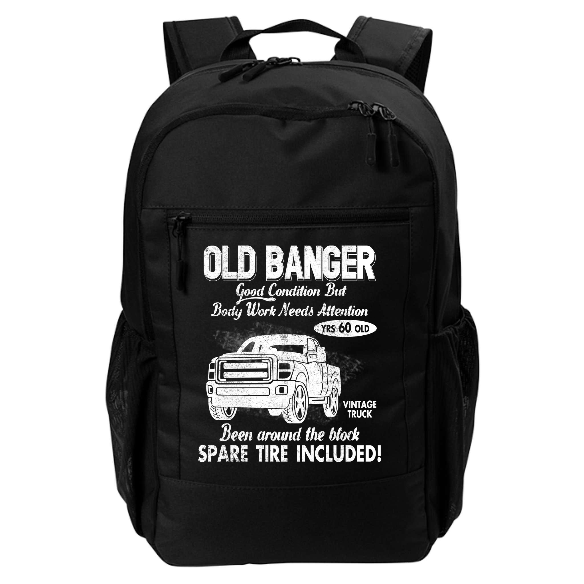 60th Birthday Vintage Old Banger 60 Years Old Good Condition But Bodywork Needs Backpack