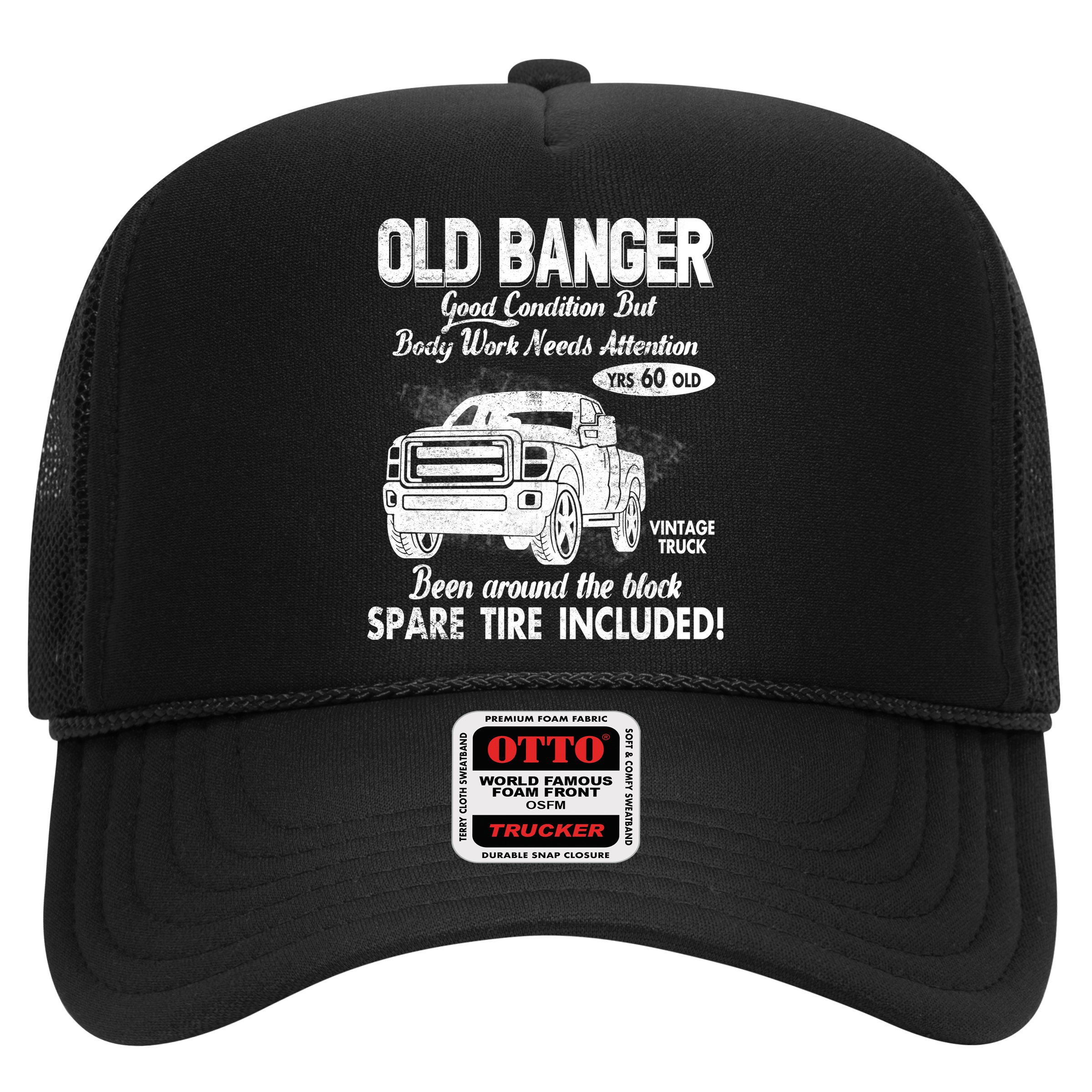 60th Birthday Vintage Old Banger 60 Years Old Good Condition But Bodywork Needs Hat