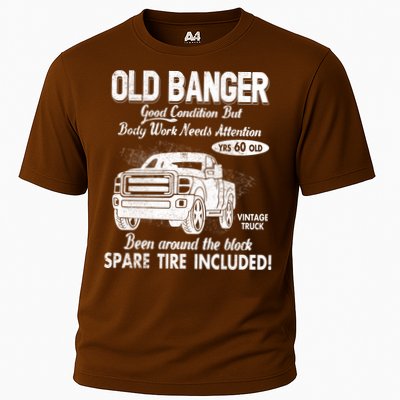 60th Birthday Vintage Old Banger 60 Years Old Good Condition But Bodywork Needs Cooling Performance Crew T-Shirt