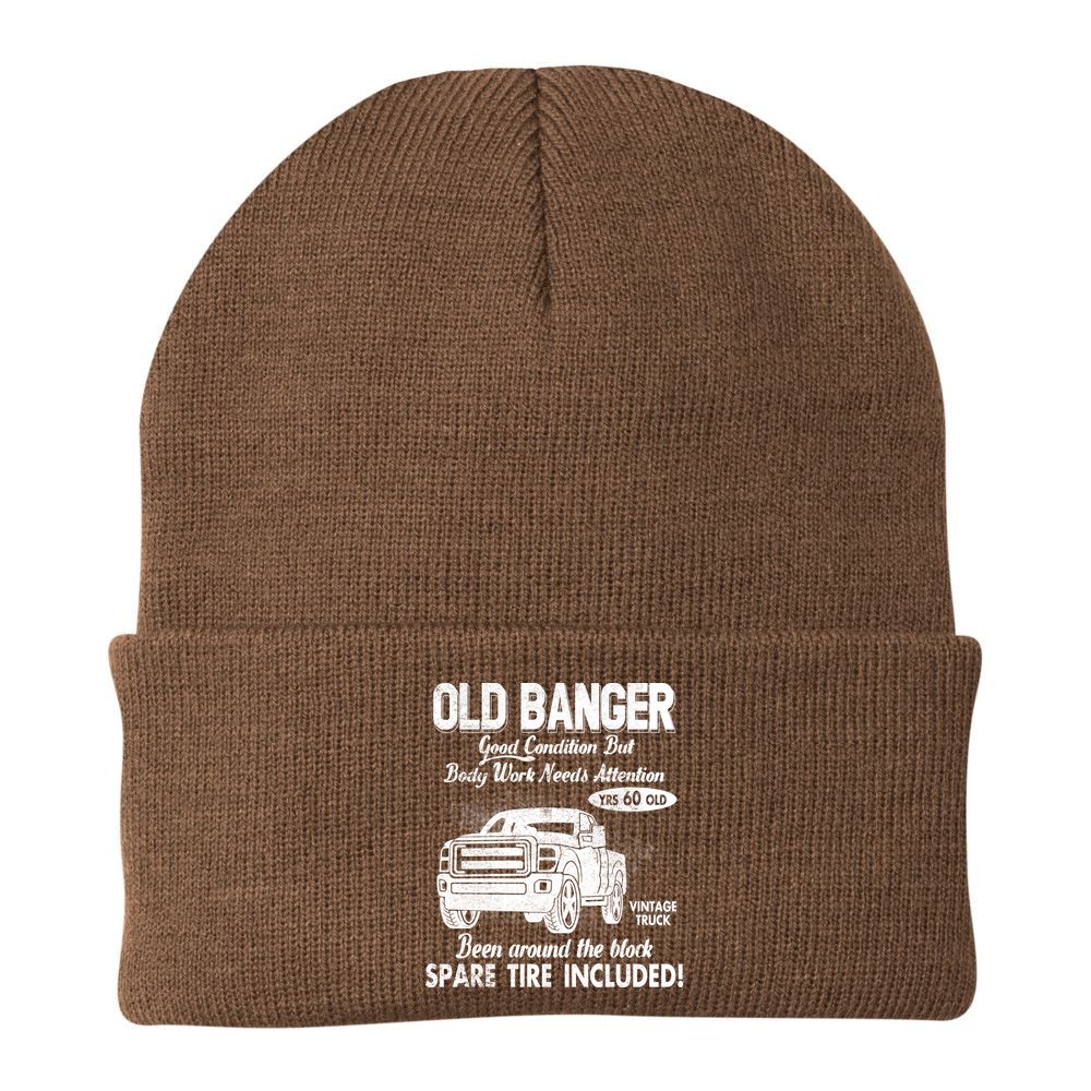 60th Birthday Vintage Old Banger 60 Years Old Good Condition But Bodywork Needs Beanie