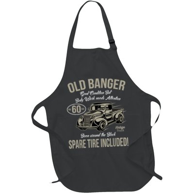 60th Birthday Vintage Old Banger 60 Years Old M.e.n Gift Retro Apron