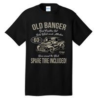 60th Birthday Vintage Old Banger 60 Years Old M.e.n Gift Retro Tall T-Shirt