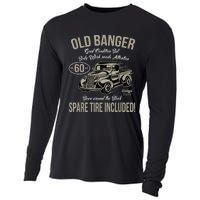 60th Birthday Vintage Old Banger 60 Years Old M.e.n Gift Retro Cooling Performance Long Sleeve Crew