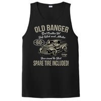 60th Birthday Vintage Old Banger 60 Years Old M.e.n Gift Retro PosiCharge Competitor Tank