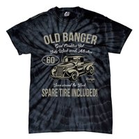 60th Birthday Vintage Old Banger 60 Years Old M.e.n Gift Retro Tie-Dye T-Shirt