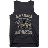 60th Birthday Vintage Old Banger 60 Years Old M.e.n Gift Retro Tank Top