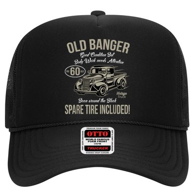 60th Birthday Vintage Old Banger 60 Years Old  Gift Retro Trucker Hat